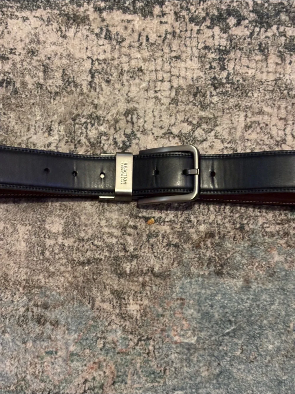 Kenneth Cole Reaction Reversible Brown/Black Leather Men's Belt